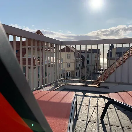 La Terrasse Vue Mer Du 42 Ferber, Plein Sud Wifi Apartament Wimereux